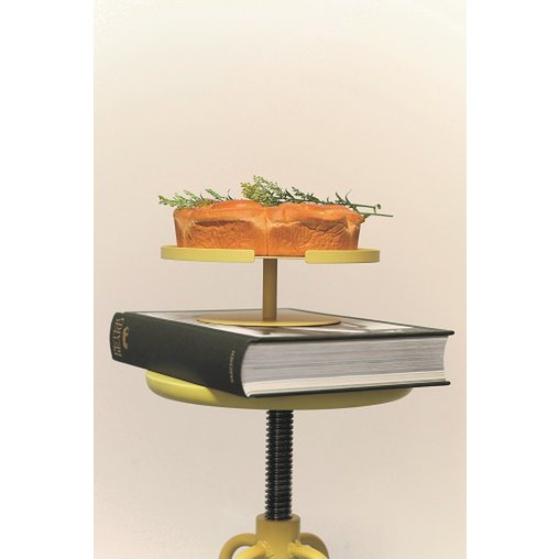 BIG HUG CAKE STAND 1 LEVEL - bone