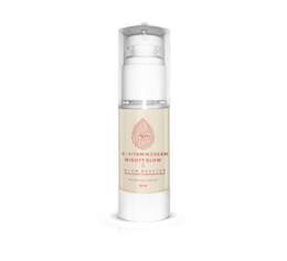A moisturizing cream containing vitamin C to brighten and nourish the skin.