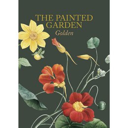 Der bemalte Garten golden – 8 hochwertige Karten mit Umschlägen