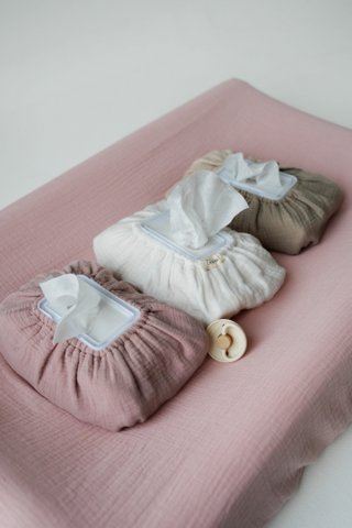 TISU baby wipes cover, Neutral Collection