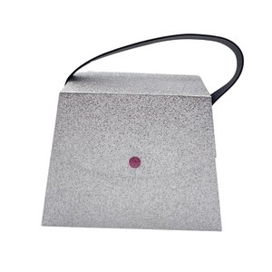 VE Gift box, handbag, silver sparkle