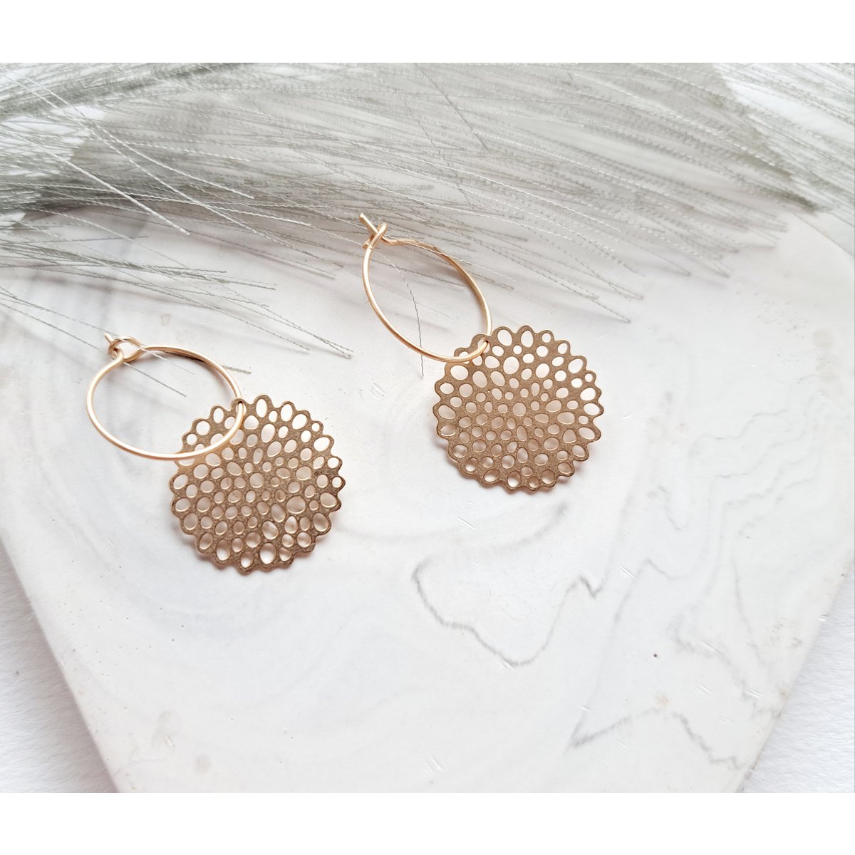 Oorbellen - MInimalism - Sunny - goud