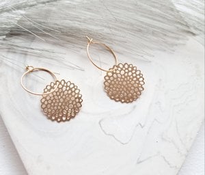 Oorbellen - MInimalism - Sunny - goud