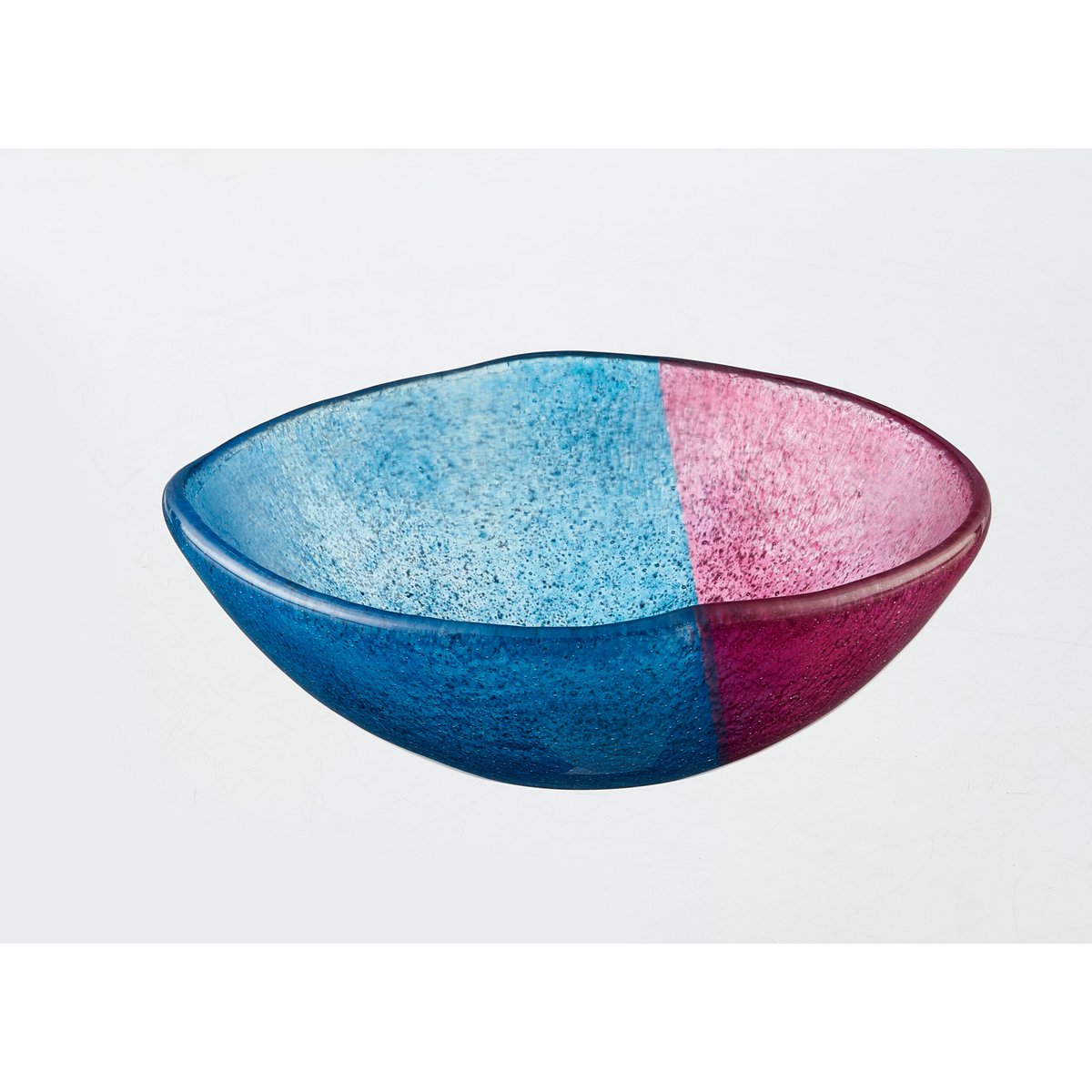 Artisano Bowl Soup 16x6 Blue & Magenta