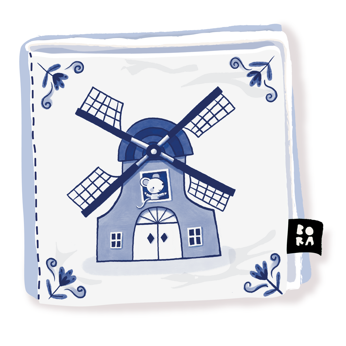 Holland - Babybuch aus Stoff - Design von BORA