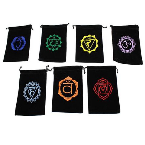 SAMTTASCHE 3 X 4" 7 C SYMBOL (7 FARBE)