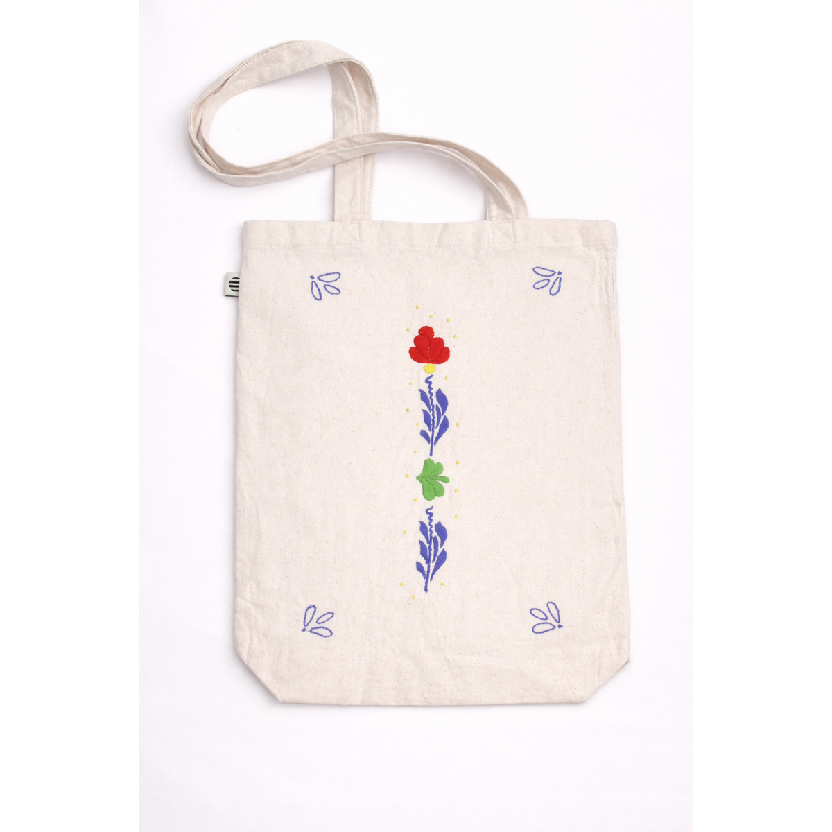 DIY Tote Bag Borduurpakket "Boerenbont"