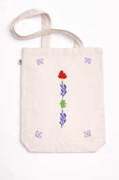 DIY Tote Bag Broderi Kit "Boerenbont"