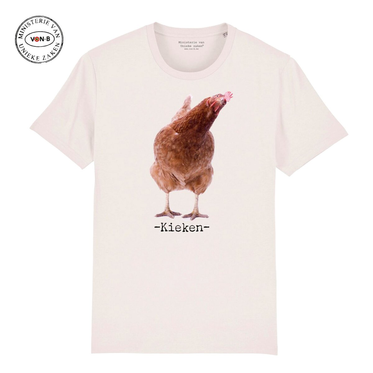 T-shirt unisex - Vintage White - Kieken