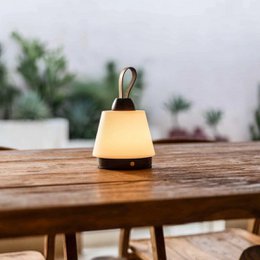 Liv Mørkebrun Genopladelig Lampe