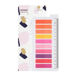 Cherry | Ordinate Sticky Notes | Sticky notes | Adhesive strips | Sticky markers | school accessories | Bookmark | aesthetic stationery | small index tabs | sticky notes
