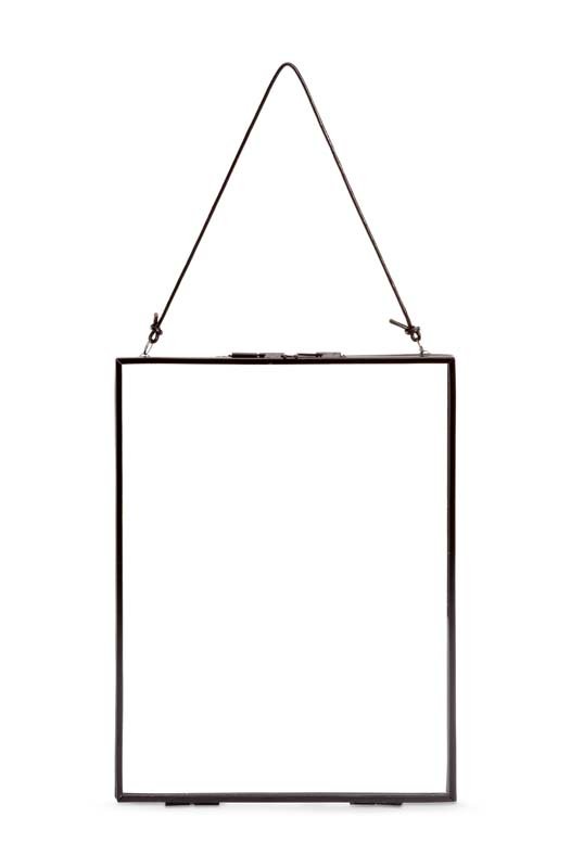 Photo Frame Metal Black with Lock 20x26x0.7cm
