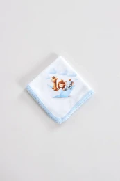 Boat printed burp cloth