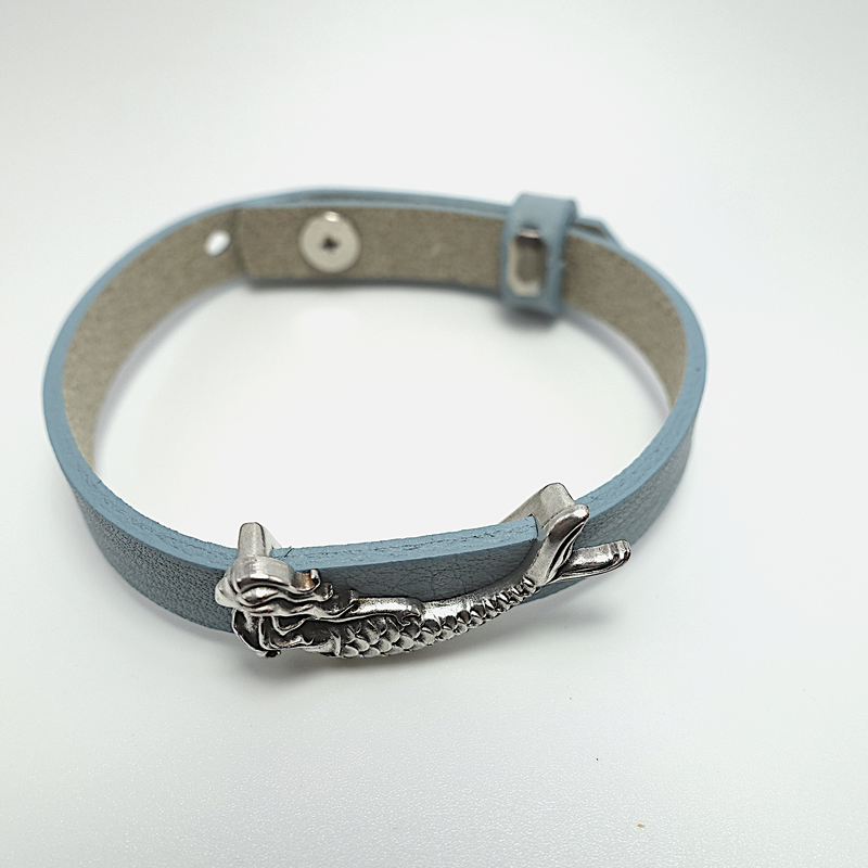 Læderarmbånd havfrue
