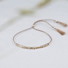Morsecode Armband "Fernweh"