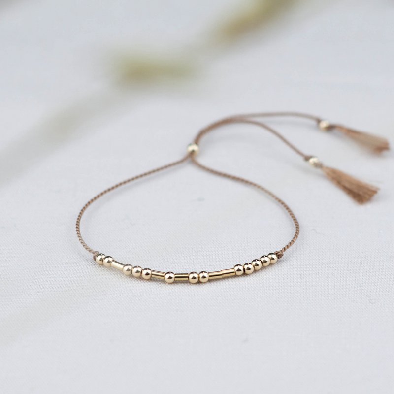 Morsezeichenarmband "Fernweh"
