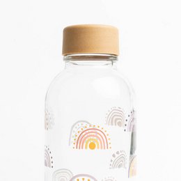 BOHO RAINBOW 0,4 l Glasflasche