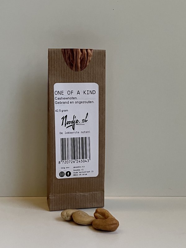 One of a kind Cashewnoten, ongezout