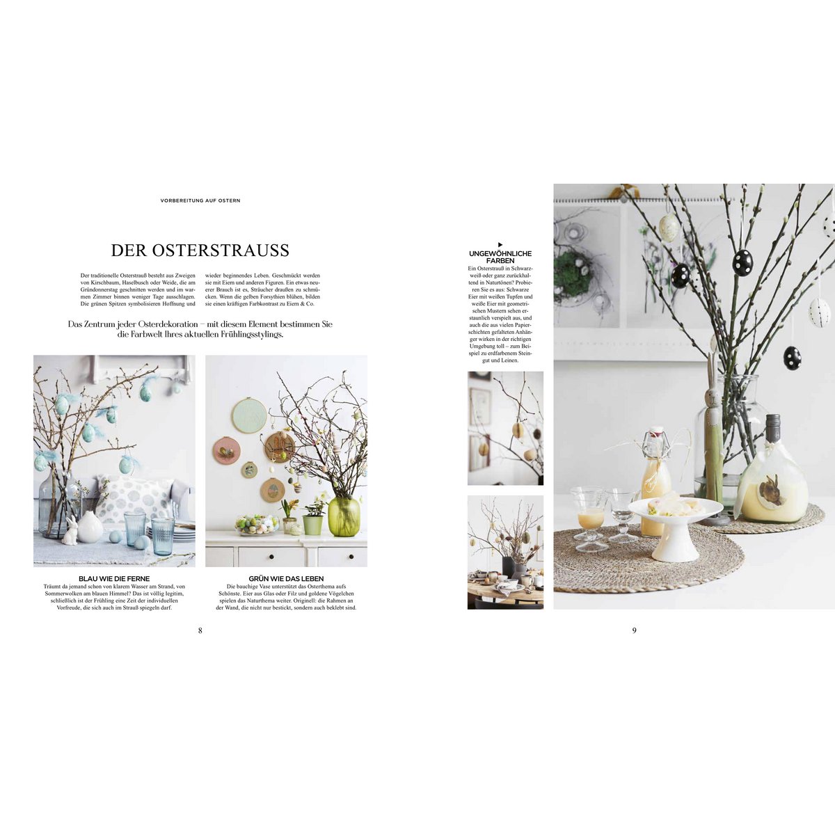 Spring dream. The best recipes and decoration ideas