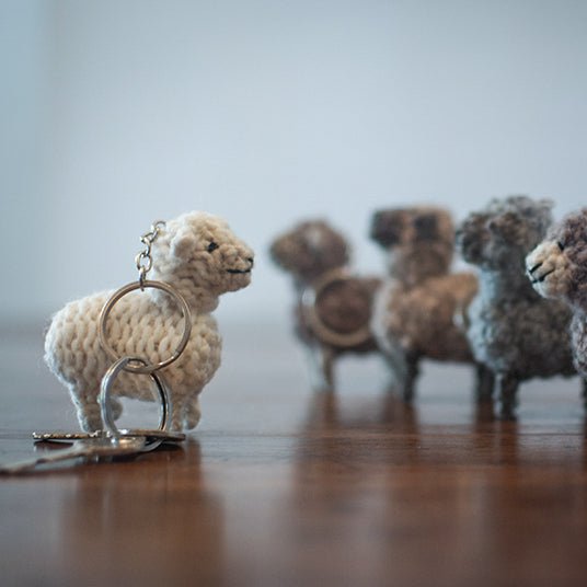 Little sheep key ring
