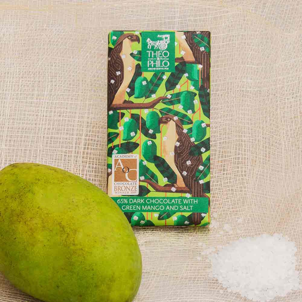 65% Chocolate Negro con Mango Verde y Sal