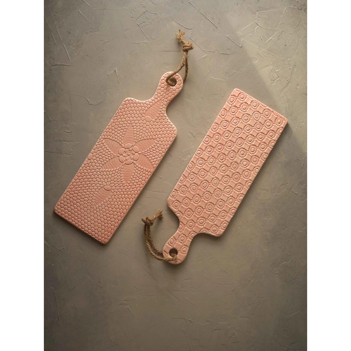 Tabla de servir rectangular de crochet – Hecha a mano en Portugal