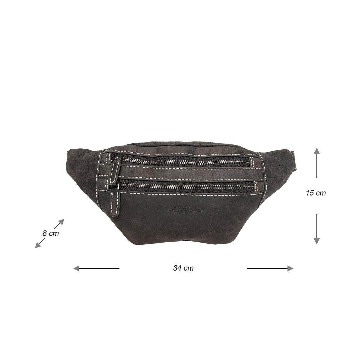 3 Colors Leather Crossbody Fanny Pack - Pouch For Women And Men