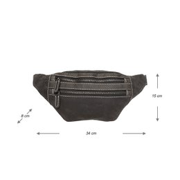 3 Colors Leather Crossbody Fanny Pack - Pouch For Women And Men