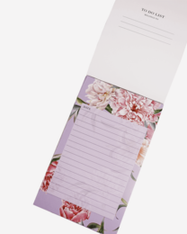 Lista delle cose da fare in lussuoso floreale lilla