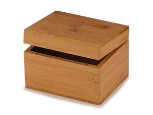Bamboo 15x12x10cm chest