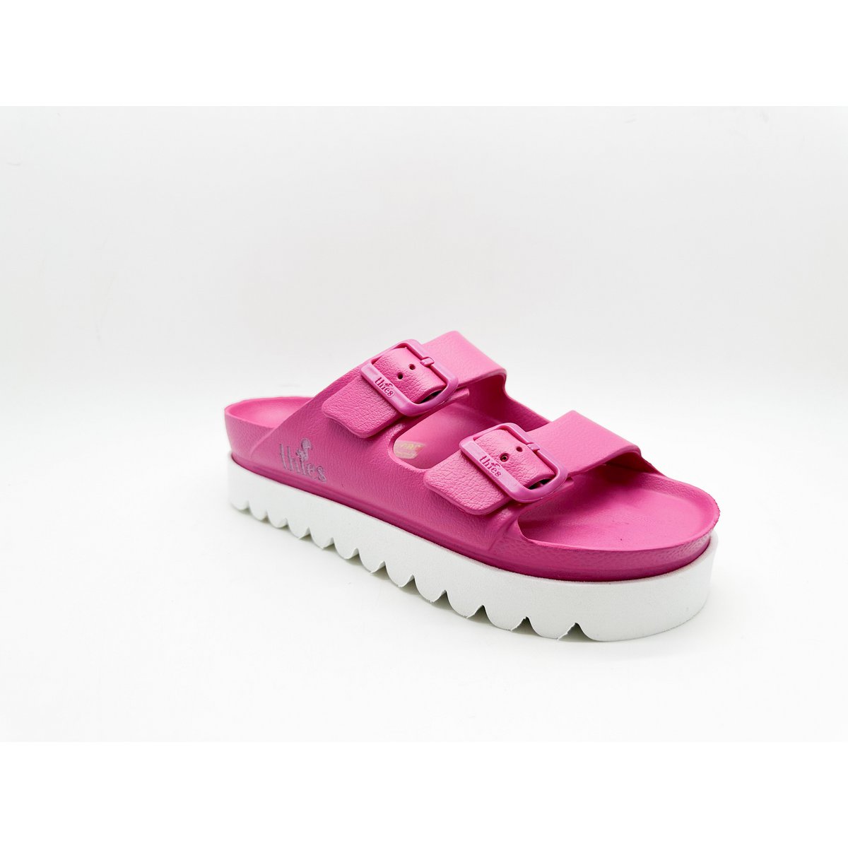 thies 1856 ® Ecofoam Plateau Sandal vegan orchid pink
