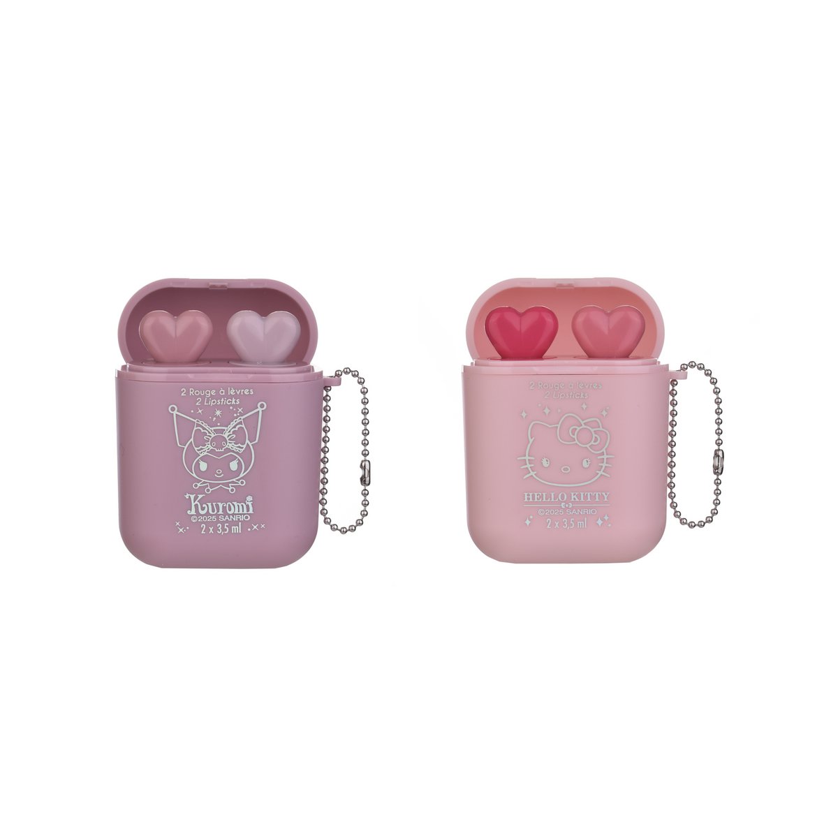 HEELLO KITTY & Friends lipstick set