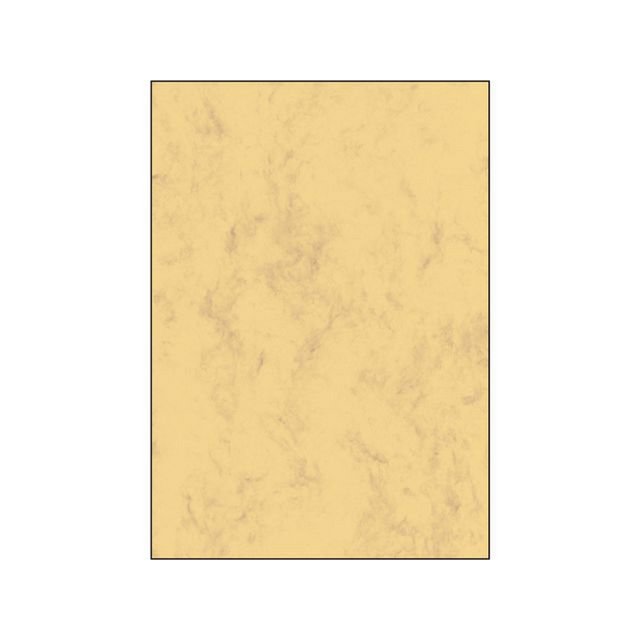 Designpapier Sigel A4 200grs marmer zandbruin pak 50 vel