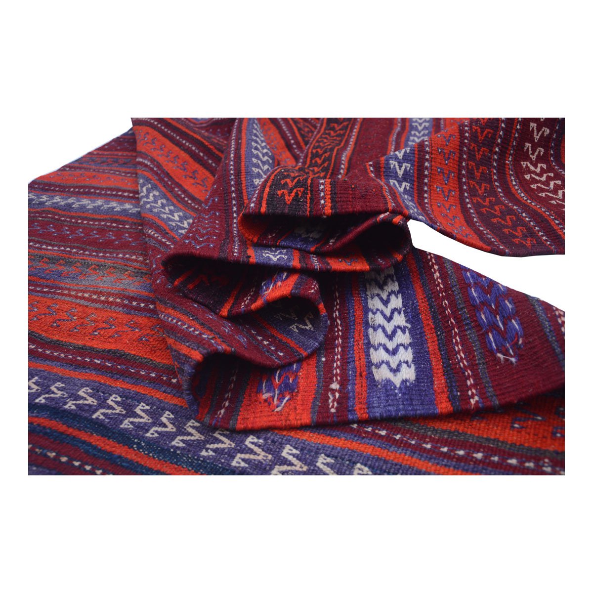 Baluchi koperen rustieke wollen loper