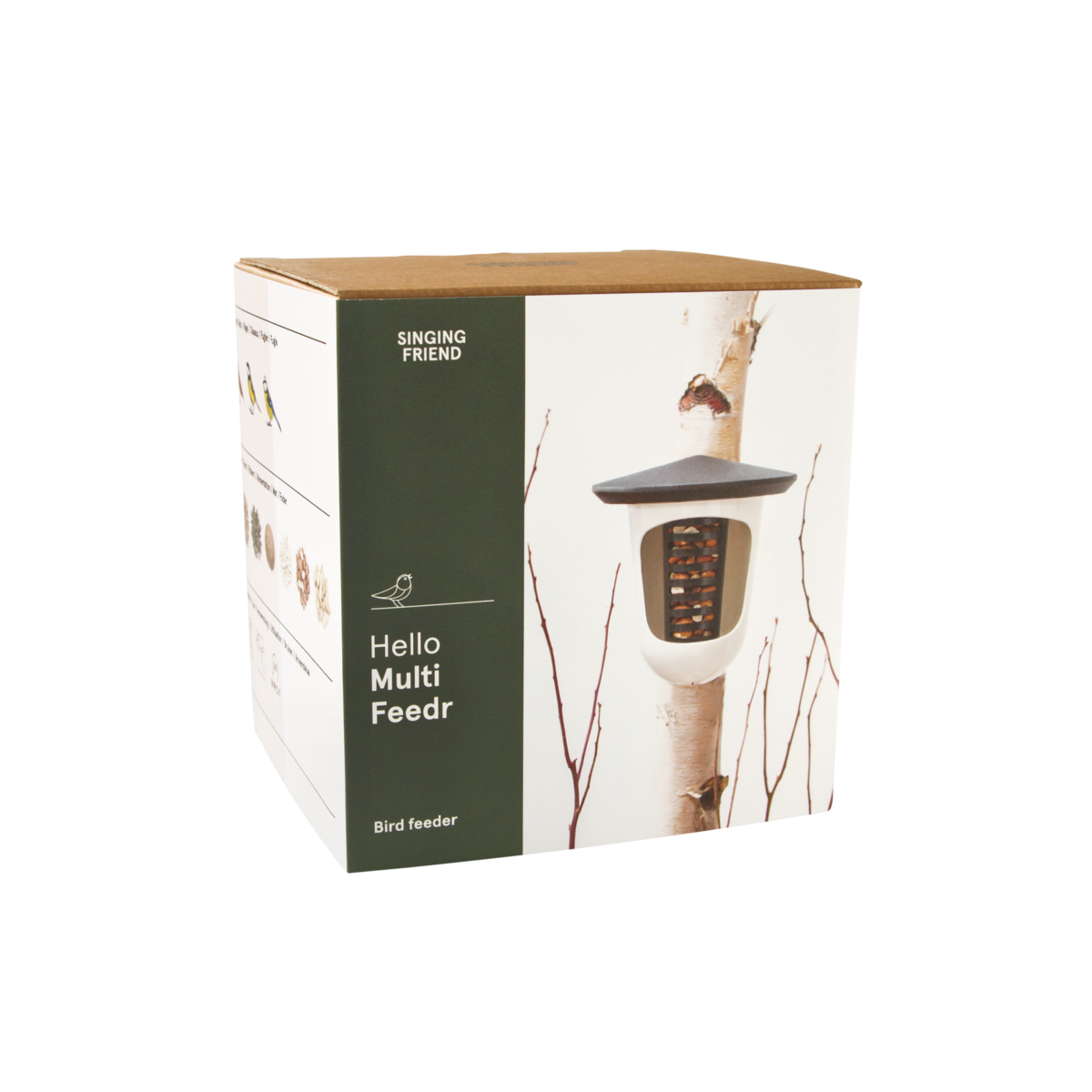 Hello Multi-Vogelfutterhaus aus Kunststoff