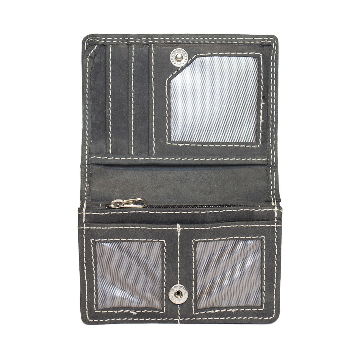 Portfel damski Mini Buffalo Leather - Portfel damski bardzo mały w 3 kolorach Buffalo Leather