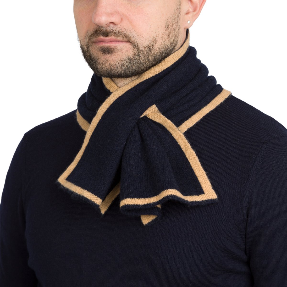 Blu navy/camel