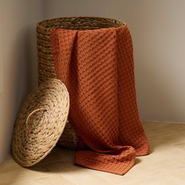 Badetuch | Waffelbaumwolle Bambus XL umweltfreundlich | 90x150cm