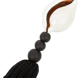 De Togian sleutelhanger - zwart wit