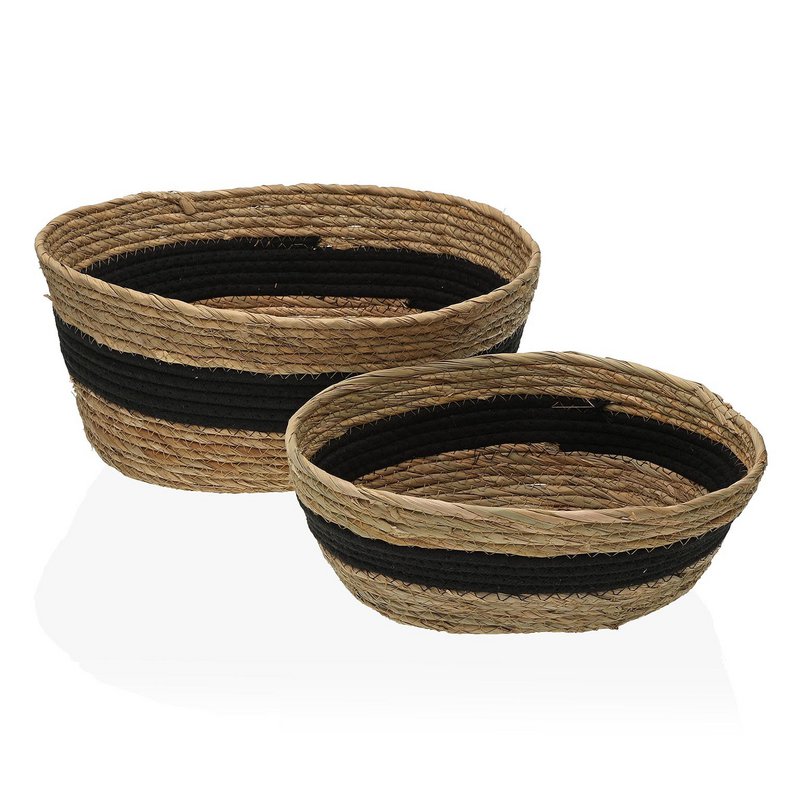 OVAL NATURKURV MED HÅNDTAG