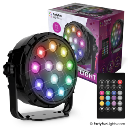 12 LED - PAR - Disco Lamp - with remote control