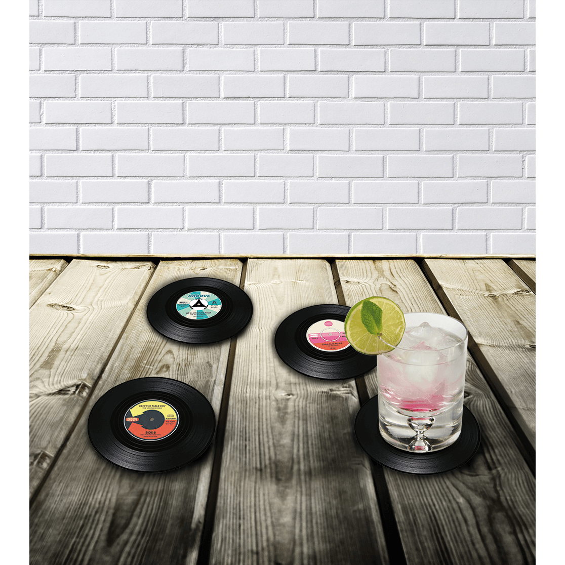 Vinyl coaster, Record,