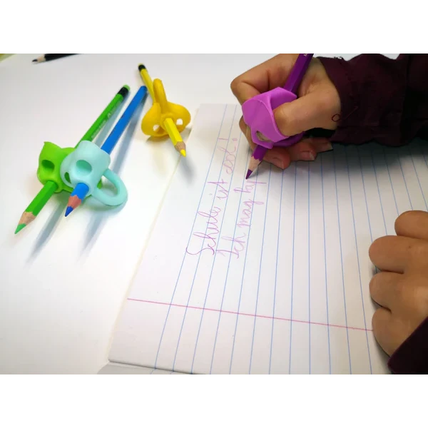 Ergonomisch schrijfhulpmiddel om het handschrift te verbeteren