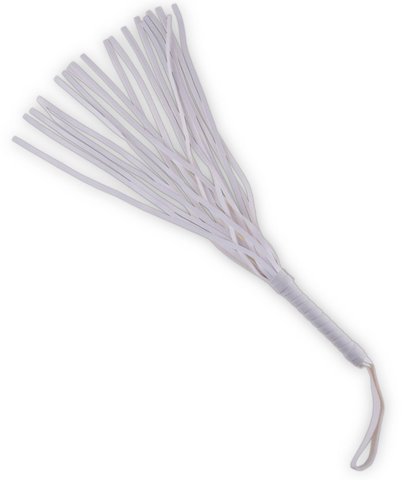 MVW whipp 41 cm wit - verpakt in plastic zak