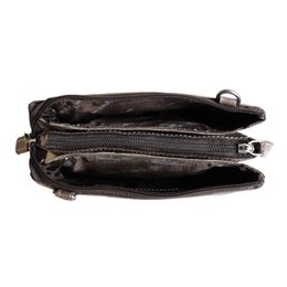Schultertasche in 3 Farben Büffelleder - Festivaltasche - Ledertasche Small - Umhängetasche für Damen Leder - Größe L