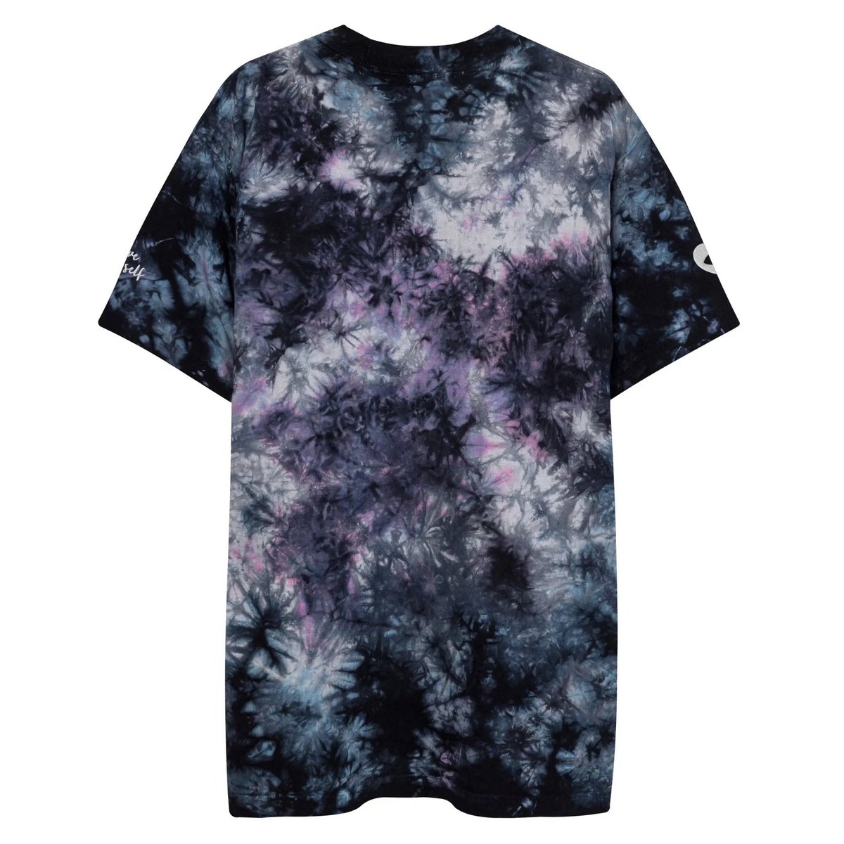 Camiseta oversize con estampado tie-dye