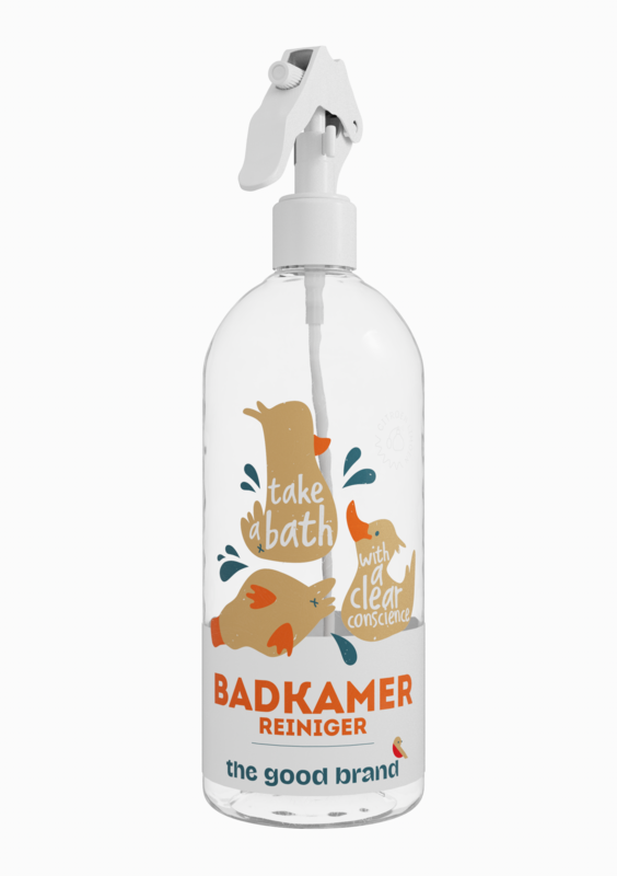 Bathroom cleaner Spray bottle Empty