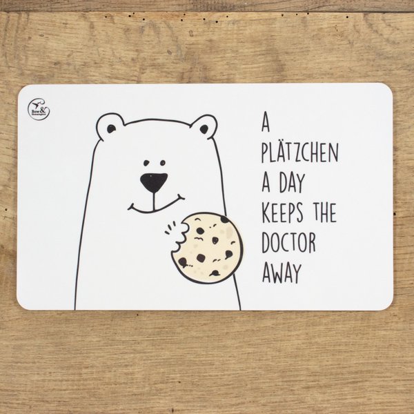 Planche de petit-déjeuner Un cookie par jour