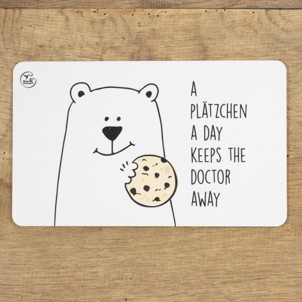 Planche de petit-déjeuner Un cookie par jour