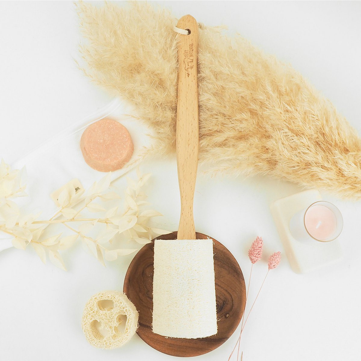 Brosse a la loofá - Siéntete natural